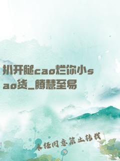 扒开腿cao烂你小sao货