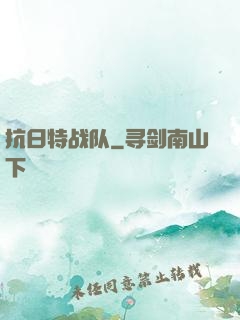 抗日特战队
