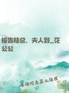 报告陆总，夫人到