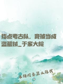 指点考古队，竟被当成盗墓贼