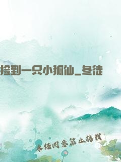 捡到一只小狐仙