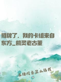 摊牌了，我的卡组来自东方