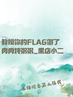教授你的FLAG倒了肉肉炖粥粥