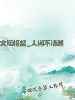文坛崛起