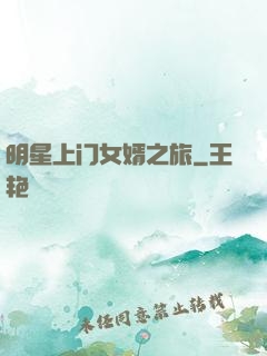 明星上门女婿之旅