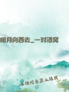 明月向西去