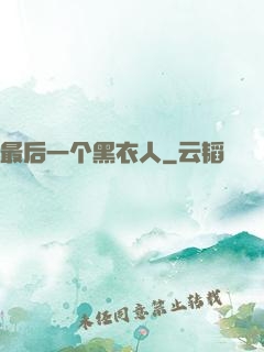 最后一个黑衣人