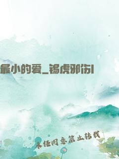 最小的爱