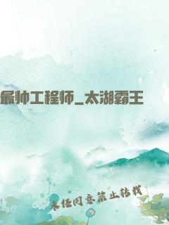 最帅工程师