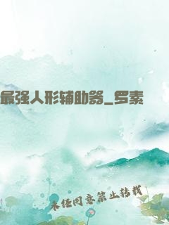 最强人形辅助器