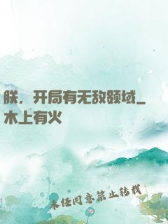 朕，开局有无敌领域