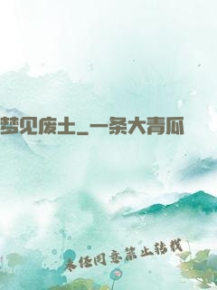 梦见废土
