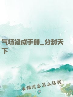 气场修成手册