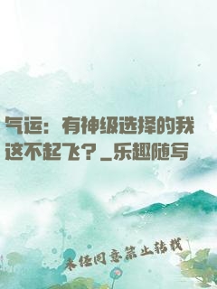气运：有神级选择的我这不起飞？