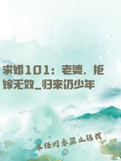 求婚101：老婆，拒嫁无效