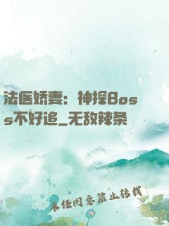 法医娇妻：神探Boss不好追