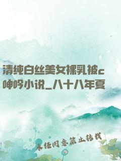 清纯白丝美女裸乳被c呻吟小说