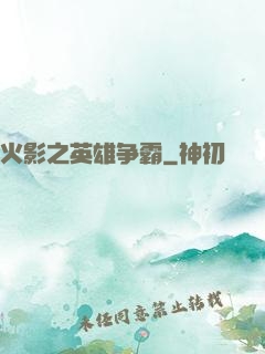 火影之英雄争霸