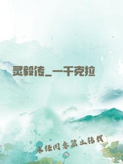 灵毅传