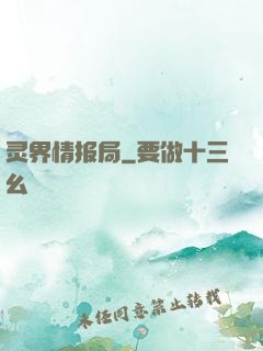 灵界情报局