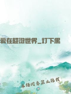 爱在超微世界