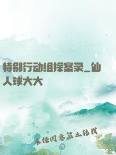 特别行动组探案录