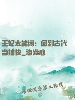 王妃太能闹：回到古代当捕快