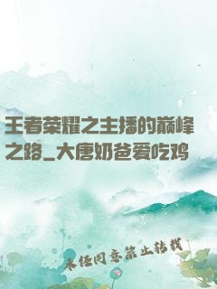 王者荣耀之主播的巅峰之路