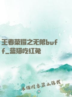 王者荣耀之无限buff