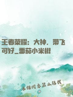 王者荣耀：大神，带飞可好