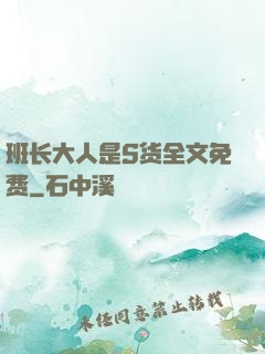 班长大人是S货全文免费