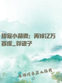甜宠小萌妻：再嫁亿万首席