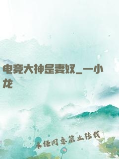 电竞大神是妻奴