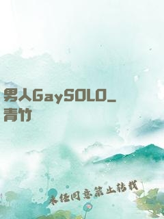 男人GaySOLO