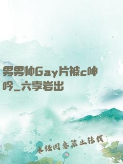 男男帅Gay片被c呻吟