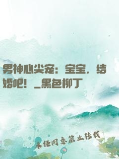 男神心尖宠：宝宝，结婚吧！