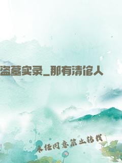 盗墓实录