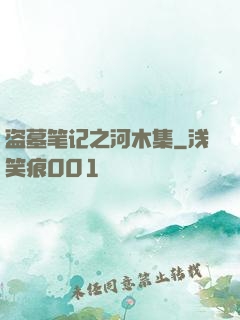 盗墓笔记之河木集