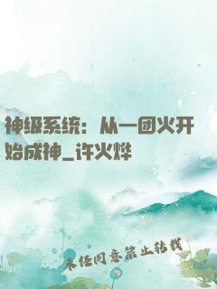 神级系统：从一团火开始成神