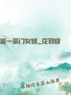 第一豪门女婿