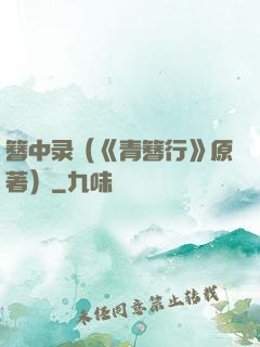 簪中录（《青簪行》原著）