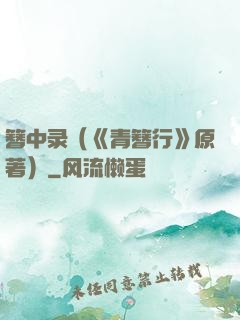 簪中录（《青簪行》原著）
