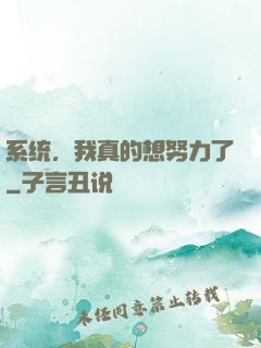 系统，我真的想努力了