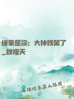 缘来是你：大神贱笑了