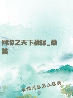 网游之天下藏锋