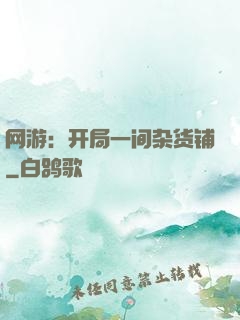 网游：开局一间杂货铺