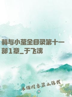 翁与小莹全目录第十一部1章