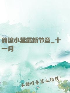 翁熄小莹最新节章