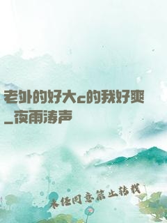 老外的好大c的我好爽