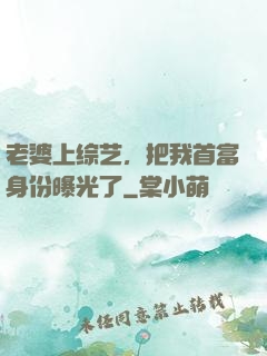 老婆上综艺，把我首富身份曝光了